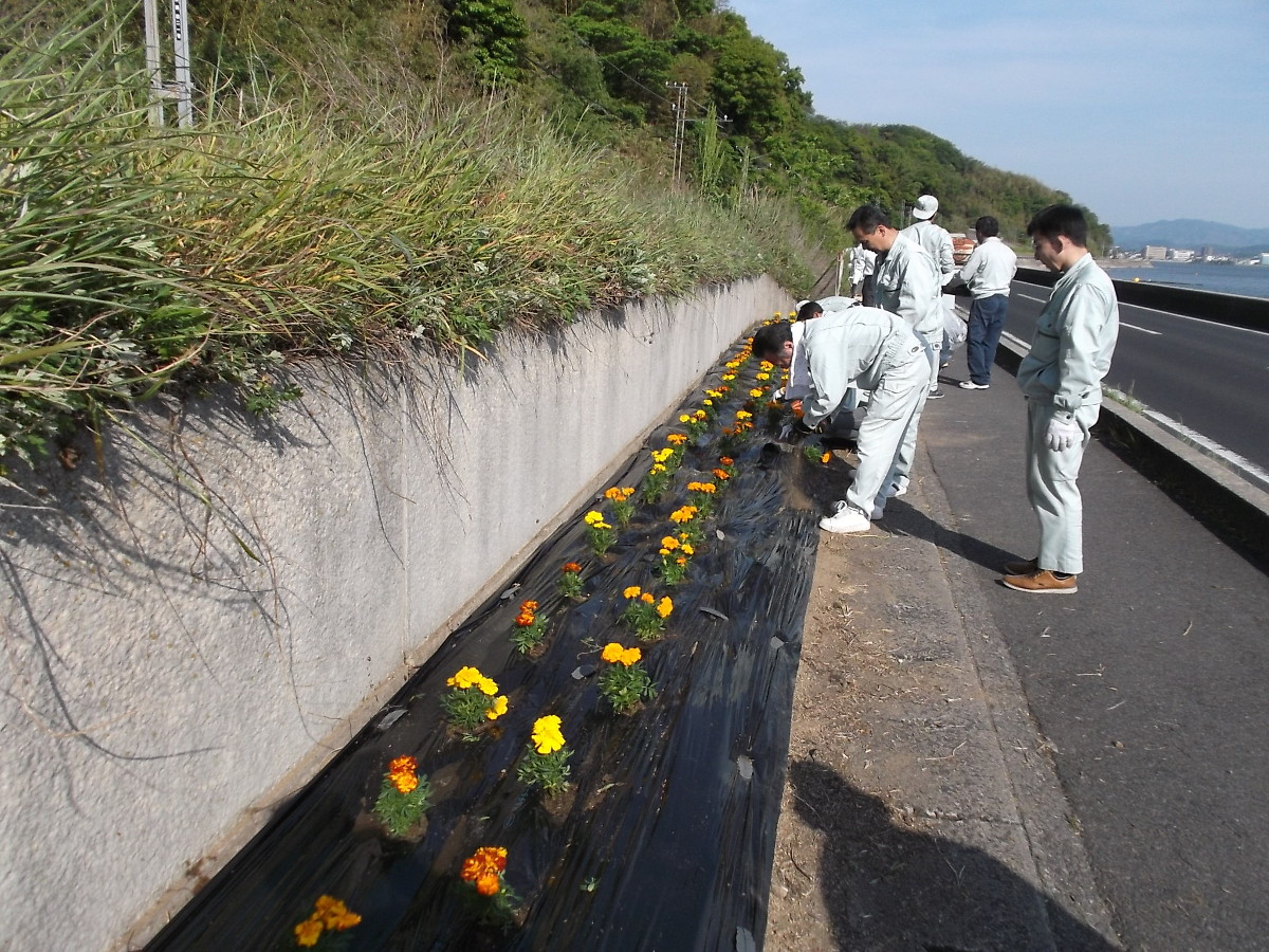 島根県の道路美化事業（ハートフルロード）