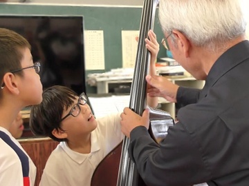 学校音楽アウトリーチの様子