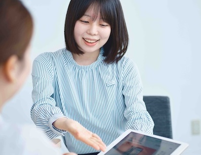 ショップに来店されたお客様のご要望にお応えします