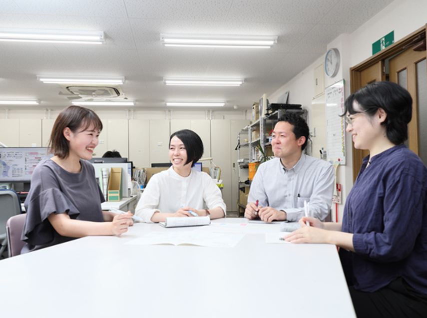 意見交換も活発に行っています